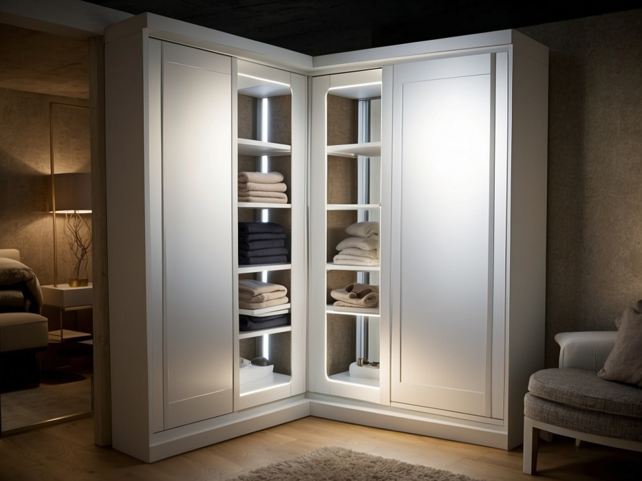 Угловой шкаф-купе «Аден»